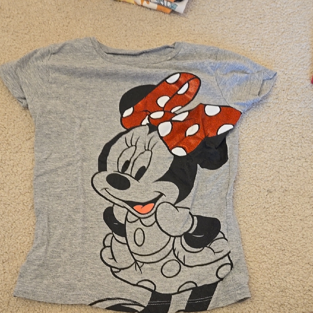 Disney Minnie Mouse Gray T-Shirt